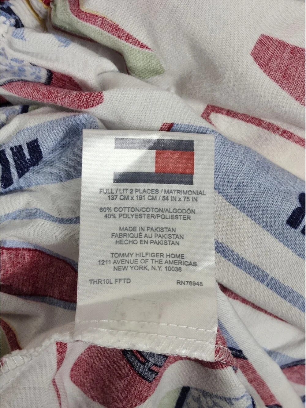 Tommy Hilfiger Surf Boards Bedsheet Set Full Size